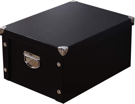 black metal box with opening|Amazon.com: Black Metal Box.